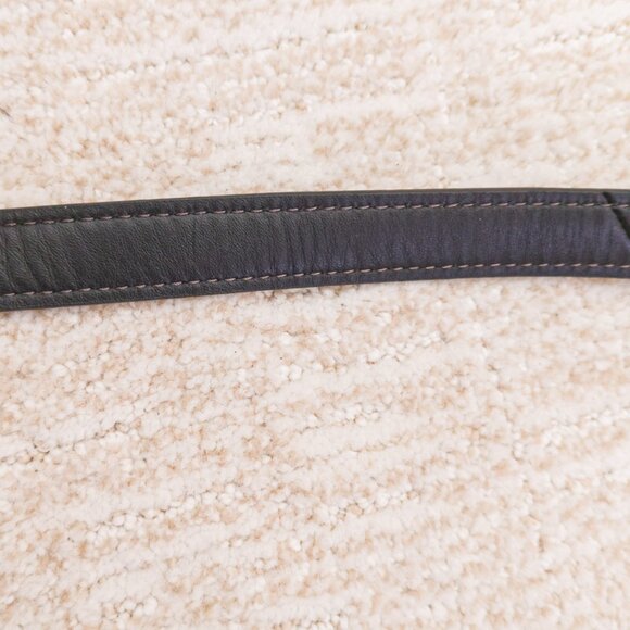 Fossil Lennox Black Leather Crossbody Bag – Gold Hardware, Sleek & Structured - Picture 6 of 13